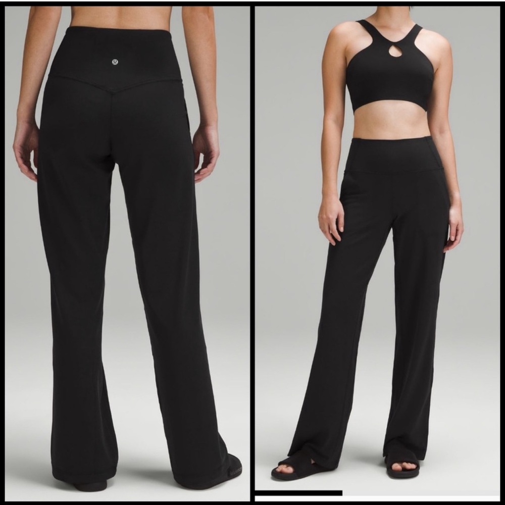 Lululemon align wide leg pant dark blue regular